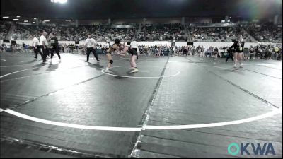 89 lbs Final - Kaygan Walton, Prime Wrestling vs Nayeli Rojas, Team Tulsa Wrestling Club