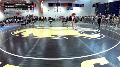 150 lbs Cons. Round 2 - Derlin Robertson, South Augusta Wrestling vs Tucker Reilley, Virginia Patriots