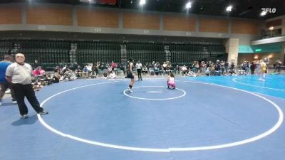 115 lbs 5th Place Match - Amea Whittington, Caldwell vs Bailey Rademaker, Cosumnes Oaks