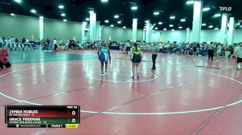 155 lbs Semis & Wb (16 Team) - Grace Freeman, Florida Red Black & Blue vs Jymeia Nobles, NC Golden Girls