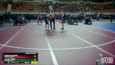 D2-144 lbs Champ. Round 1 - Colby Ryan, Raymond Kellis vs Josue Duarte, Pueblo Magnet