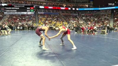 2A-120 lbs Cons. Round 2 - Jake Haugse, Mount Vernon vs Caleb Hoffman, Kuemper Catholic