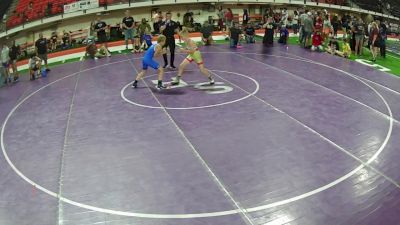 92 lbs Champ. Round 5 - Cade Mueller, Idaho vs Tanner Kunze, Oregon