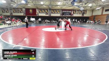 285 lbs Cons. Round 2 - Sepehr Hojati, Sierra College vs Angel Blanco, Skyline College