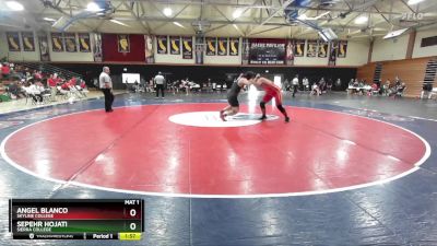 285 lbs Cons. Round 2 - Sepehr Hojati, Sierra College vs Angel Blanco, Skyline College