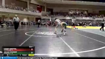 105 lbs Quarterfinals (8 Team) - Casey Knettel, Holdingford vs Devon Schmidt, Paynesville
