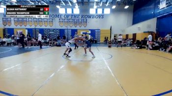 126 lbs Semis & Wb (16 Team) - Draven Thompson, VSUS Athletics RTC vs Elijah Hattaway, The Outsiders