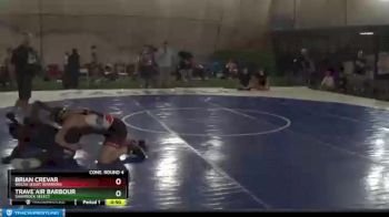 155 lbs Cons. Round 4 - Trave`air Barbour, Shamrock Select vs Brian Crevar, Walsh Jesuit Warriors