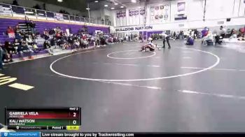 135 lbs 3rd Place Match - Kali Watson, Goldendale vs Gabriela Vela, Moses Lake