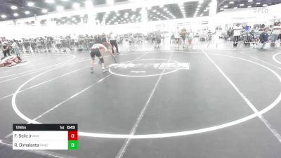 126 lbs Consi Of 16 #2 - Frank Soliz Jr, Aniciete TC vs Ryan Dimalanta, Rancho Bernardo WC