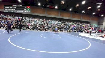 175 lbs Champ. Round 1 - Paul Walker, Pahrump Valley vs Jonathan Vega, Beyer