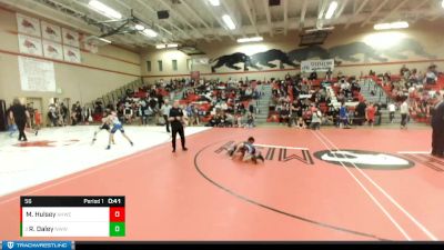 56 lbs Quarterfinal - Rezmen Daley, NWWC vs Micah Hulsey, Anacortes Hawkeyes Wrestling Club