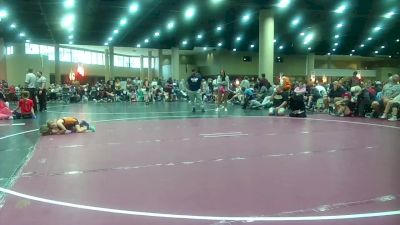 48 lbs Round 3 (4 Team) - Addison Jenkins, TN AAU- Chaos vs Brooklyn McLeod, BMM Rodeo