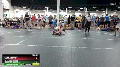 88 lbs Round 5 (6 Team) - Luke Murphy, Roman Legion vs Elias Luciano, Moser`s Mat Monster