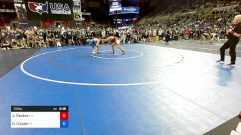 132 lbs Rnd Of 128 - Jonah Paulino, Massachusetts vs Dillon Cooper, Kansas