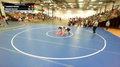 125 lbs Champ. Round 2 - Kiernan Magee, Baldwin Wallace vs Trevor Wilcox, Thomas More