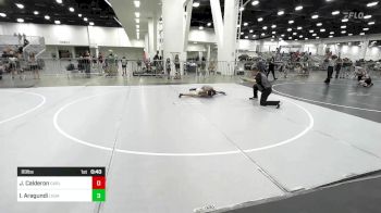 89 lbs Consolation - Josiah Calderon, Carlsbad Combat WC vs Isaiah Aragundi, LEGACY Wrestling Club CA