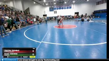 113 lbs Quarterfinal - Tristen Tromble, Natrona County vs River Osborne, Sheridan