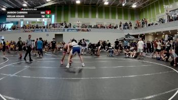 165 lbs Round 5 (6 Team) - Keilan Adams, Trojan WC vs Jaiison Cabrera, KONG HS