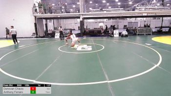 135A lbs 3rd Place - Donovan Chavis, Iron Horse Wrestling Club/ St. Peters Prep vs Anthony Ferraro, Young Guns