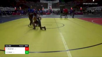 108 lbs 3rd Place Match - Elijah Voce, Fighting Scots Wrestling vs Yanar Akoshali, Los Angeles Wrestling Academy