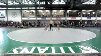 116-125 lbs Cons. Round 1 - Cheyenne Anderson, Unattached vs Delaney Locke, Bobcat Wrestling Club