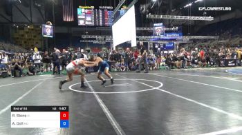 132 lbs Rnd Of 64 - Riggin Stone, Idaho vs Ayden Dolt, Missouri