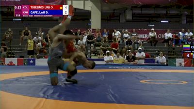 57 kg Bronze - Oscar Tigreros, COL vs Darthe Capellan, CAN