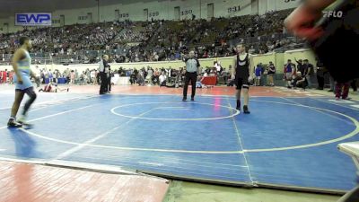 130 lbs Round Of 64 - Tanner Ryan, Broken Arrow Junior High vs Aiden Scoggins, Putnam City West