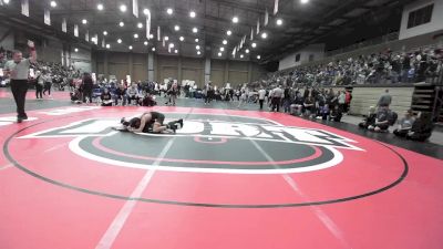 126 lbs Champ. Round 1 - Cael Holcomb, Pawhuska vs Tyler Jones, Grain Valley