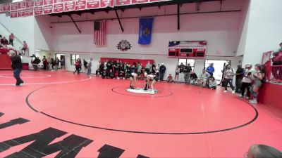 HS 105 lbs Semifinal - Kyrstan Perez, WESTMOORE vs Daviann Morris, NORMAN