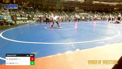 105 lbs Consi Of 8 #1 - Ryne Jorgensen, The Best Wrestler vs Asher Cabral, NBWA