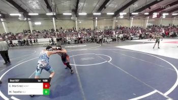 120 lbs Rr Rnd 1 - Callia Martinez, Montrose Elite vs Myles Tapaha, Rez Wrestling