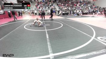 37 lbs Rr Rnd 1 - Lawson Wolfenberger, Keystone Kids Wrestling Club vs Gabe Dicus, Raw Wrestling Club