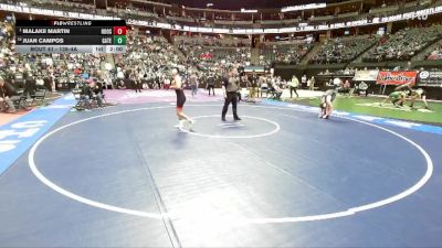 138-4A Champ. Round 1 - Malakii Martin, Roosevelt High School vs Juan Campos, Gateway