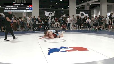 74 kg Champ. Rd Of 128 - Shane McFillin, Buffalo Valley RTC vs Jordan Fincher, BullTrained Wrestling
