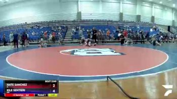 152 lbs Cons. Round 4 - Nate Sanchez, IL vs Kile Sentieri, OH