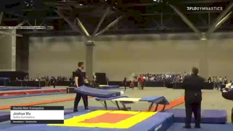 Joshua Bly - Double Mini Trampoline, Dulles Gymnastics - 2021 USA Gymnastics Championships
