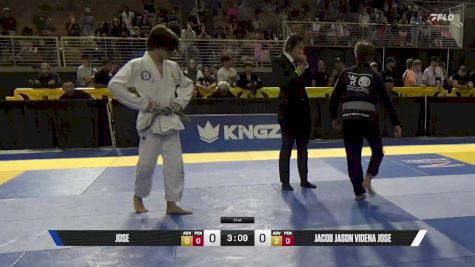 Jacob Jason Videna Jose vs Jose 2025 Pan Kids Jiu-Jitsu IBJJF Championship