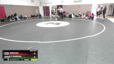 120 lbs Cons. Round 3 - Kara Wheaton, Leland vs Rafaela Sandoval, Mt. View