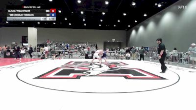 126 lbs Cons. Sub-semis - Isaac Weerheim, Heartland Wrestling Academy vs Beckham Tibbles, IceFighter U.