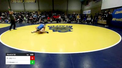 168 lbs Round Of 32 - Austin Ley, Brush (CO) vs Travis Grace, Gilroy