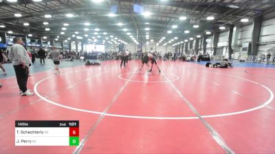 142 lbs Quarterfinal - Timothy Schechterly, PA vs Jacob Perry, NC