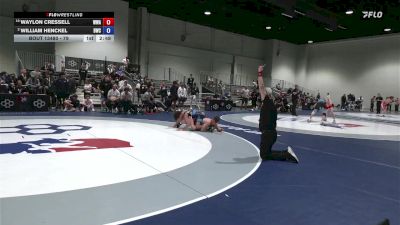 79 lbs Quarters - Waylon Cressell, Warren Wrestling Academy vs William Henckel, Blairstown Wrestling Club