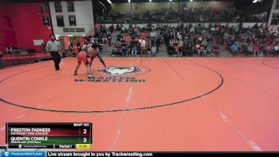 190 lbs Cons. Round 3 - Luigi D`Agostaro, Palatine (FREMD) vs Robert Thorson, MARSHFIELD, WI