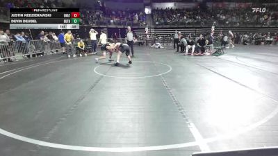 152 lbs Round Of 16 - Devin Deubel, Ruthless WC vs Justin Kedzierawski, Unattached