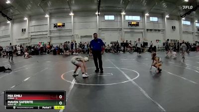 68 lbs Round 8 (10 Team) - Maven Saferite, NOVA WC vs Mia Emili, FORGE