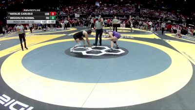G-155 lbs Quarterfinal - Brooklyn Koebel, G-Fremont Ross vs Natalie Carlisle, G-Lebanon