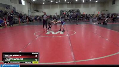 80 lbs Cons. Round 2 - Leighton Wohlers, Andover vs Sawyer Bessette, Minnesota