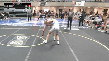 160 lbs Round 2 (4 Team) - Riley Kreeger, Owatonna, MN vs Noah Cerny, Marian Central Catholic, IL